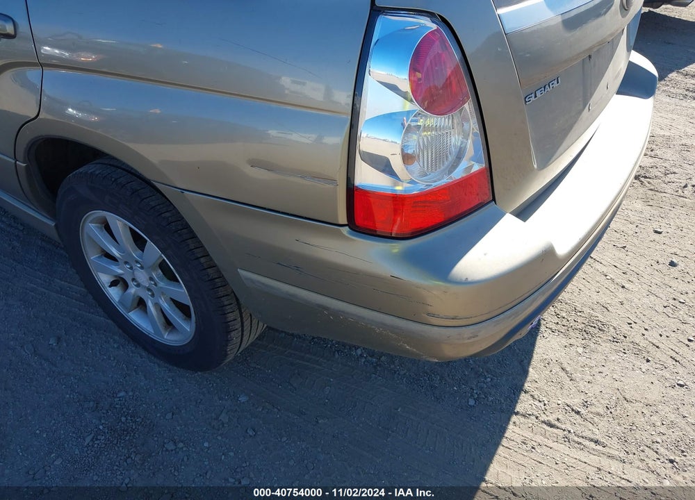 2008 SUBARU FORESTER 2.5X VIN: JF1SG65678H714960