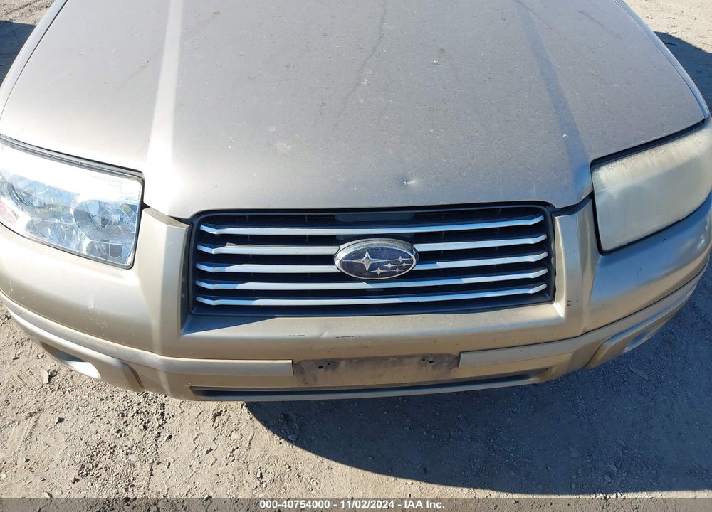 2008 SUBARU FORESTER 2.5X VIN: JF1SG65678H714960