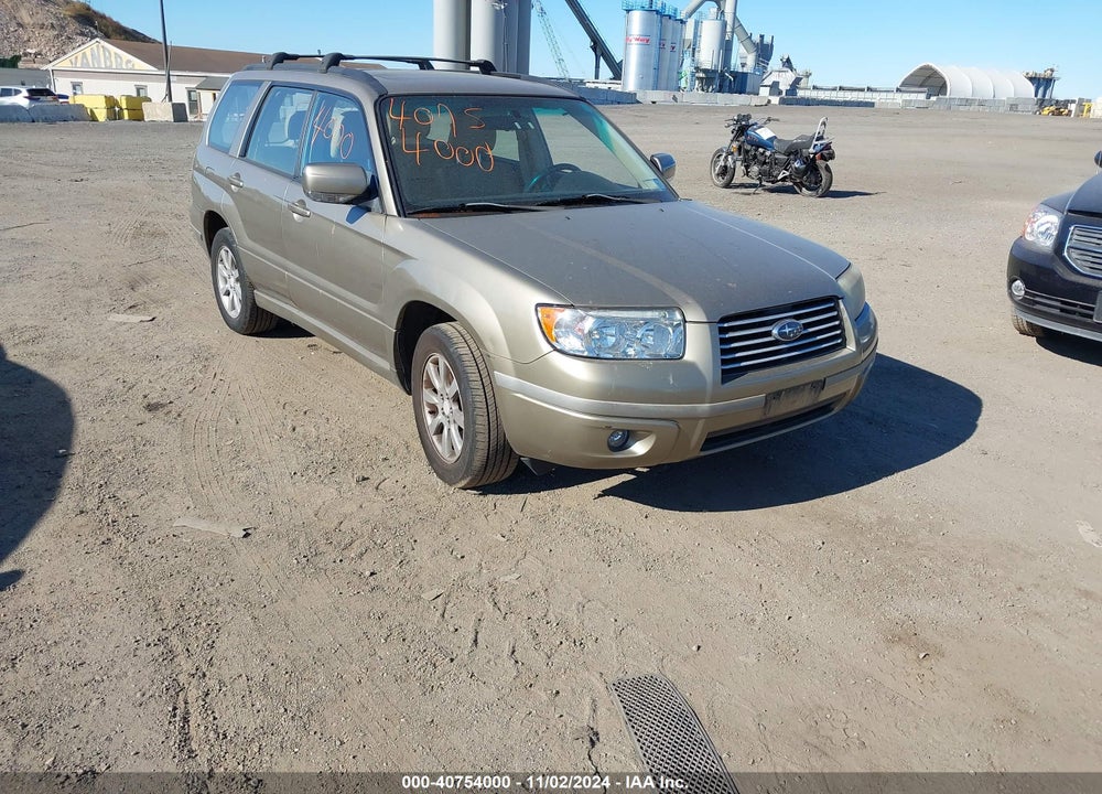 2008 SUBARU FORESTER 2.5X VIN: JF1SG65678H714960