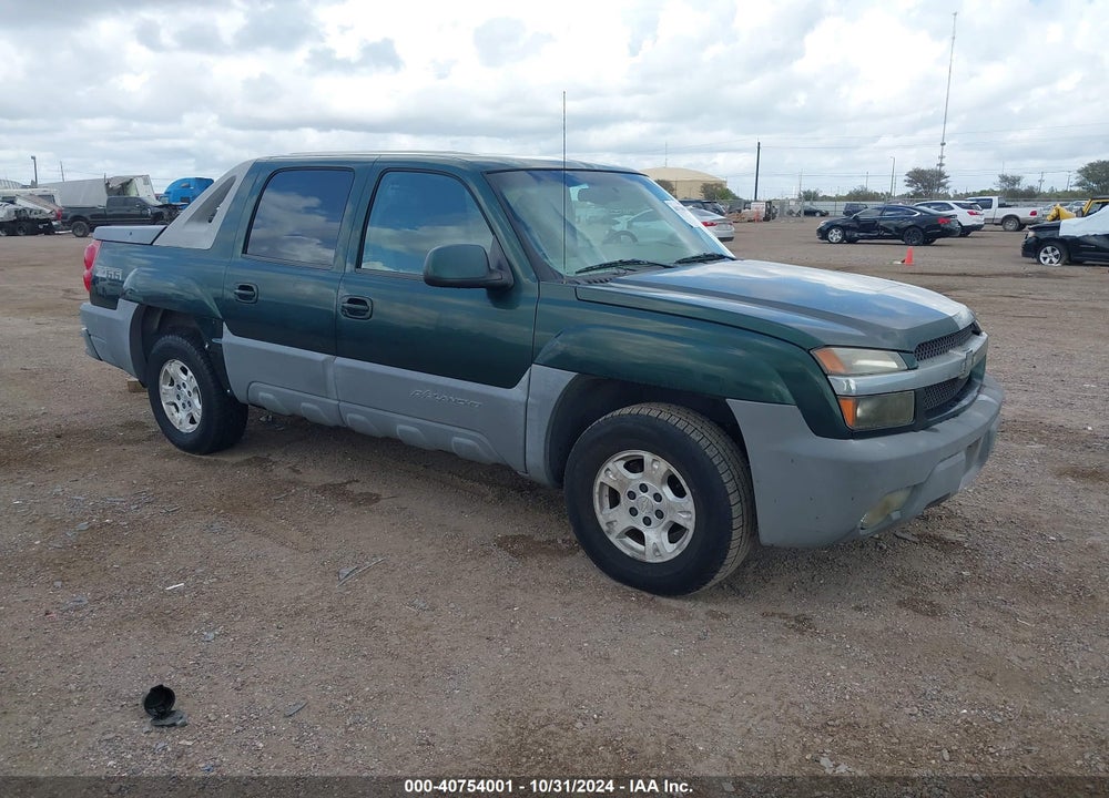 2002 CHEVROLET AVALANCHE 1500 VIN: 3GNEC13T22G117657