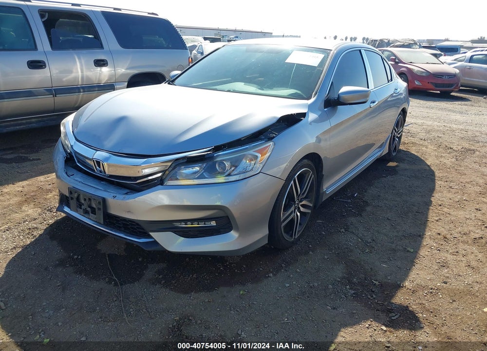 2017 HONDA ACCORD SPORT SE VIN: 1HGCR2F10HA291797