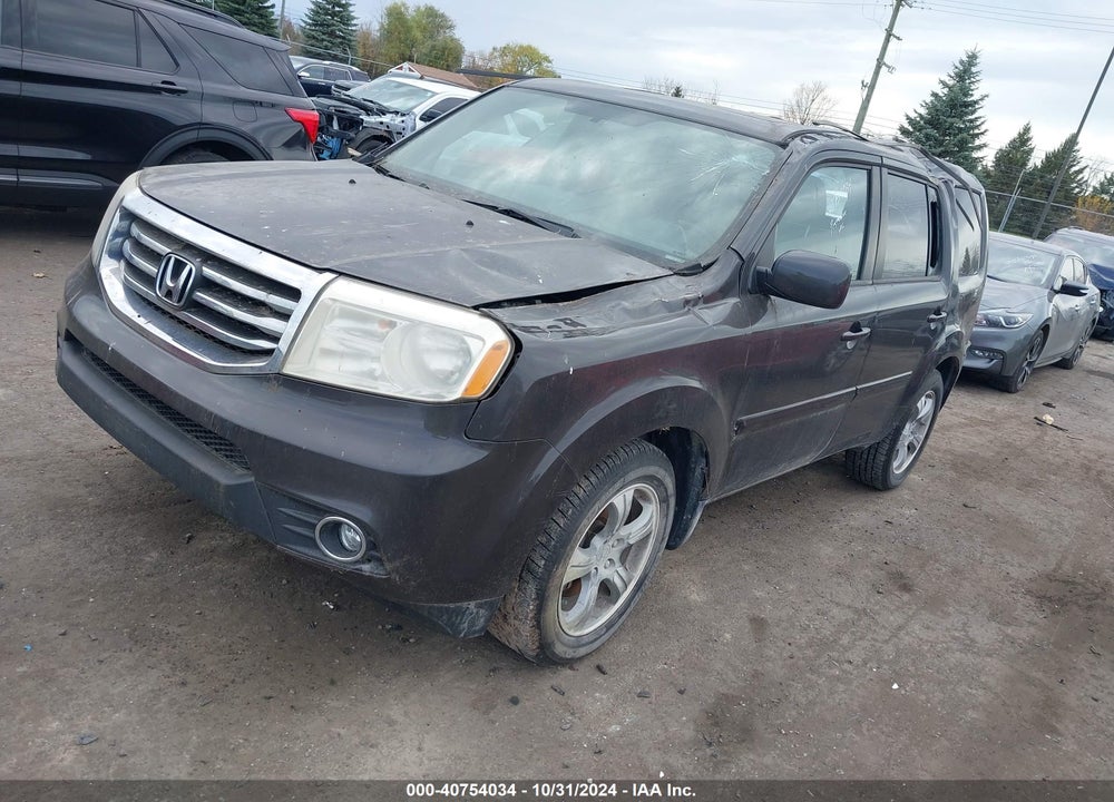 2015 HONDA PILOT EX-L VIN: 5FNYF4H74FB049237