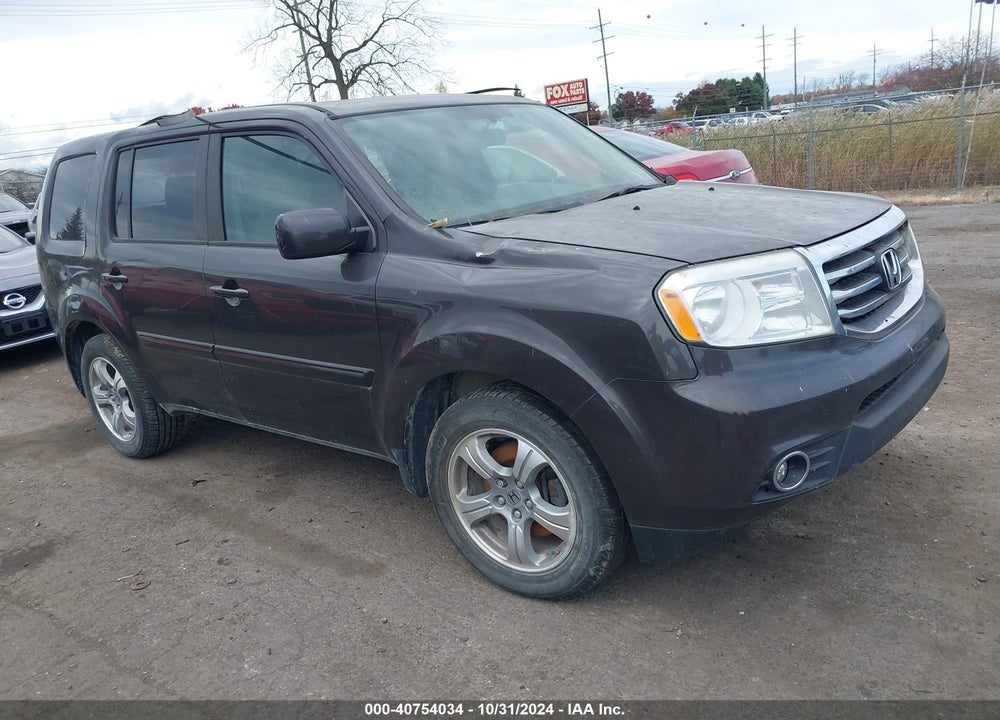 2015 HONDA PILOT EX-L VIN: 5FNYF4H74FB049237