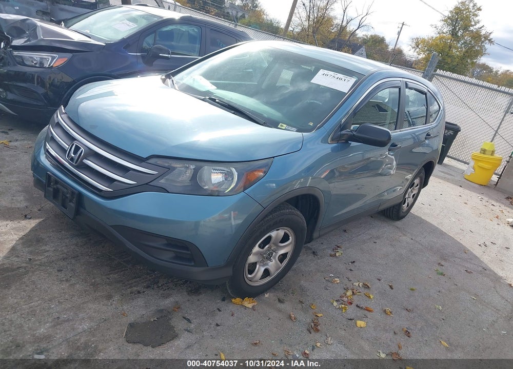 2014 HONDA CR-V LX VIN: 5J6RM4H34EL104573
