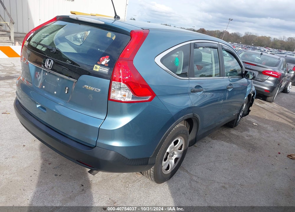 2014 HONDA CR-V LX VIN: 5J6RM4H34EL104573