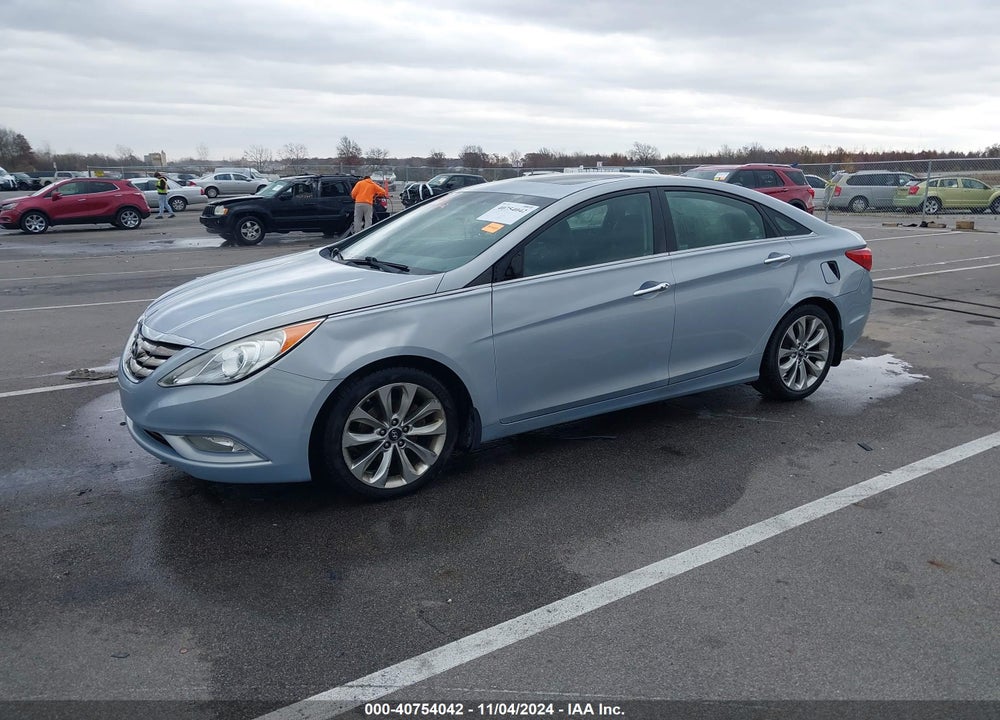 2012 HYUNDAI SONATA SE VIN: 5NPEC4AC2CH357555