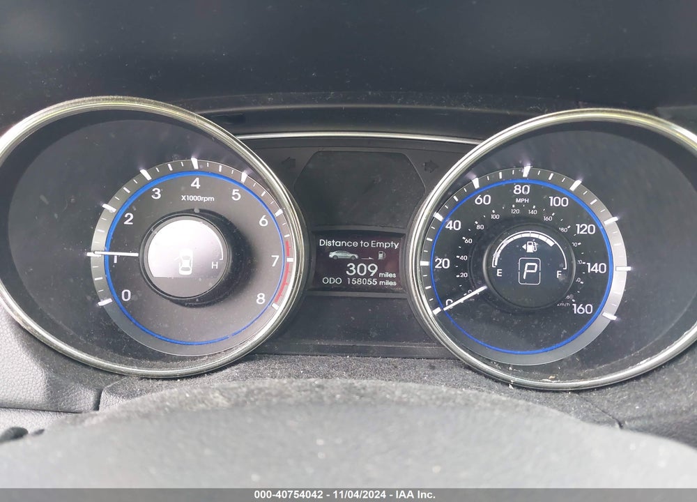 2012 HYUNDAI SONATA SE VIN: 5NPEC4AC2CH357555