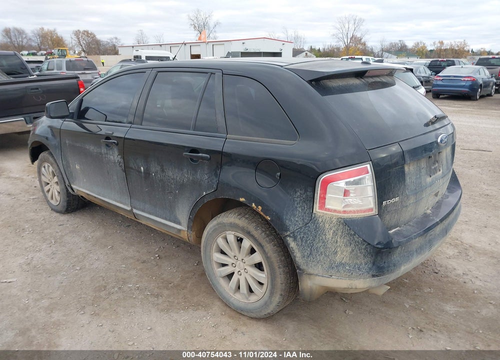 2008 FORD EDGE SEL VIN: 2FMDK38C58BA94118