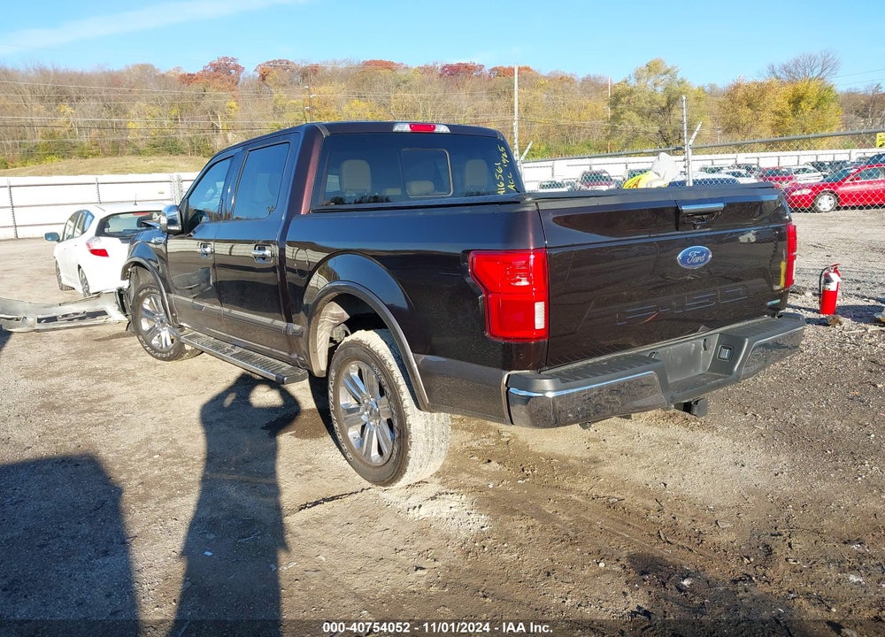 2020 FORD F-150 LARIAT VIN: 1FTEW1E49LFA16561