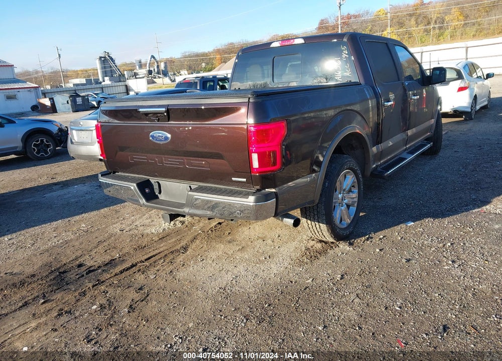 2020 FORD F-150 LARIAT VIN: 1FTEW1E49LFA16561