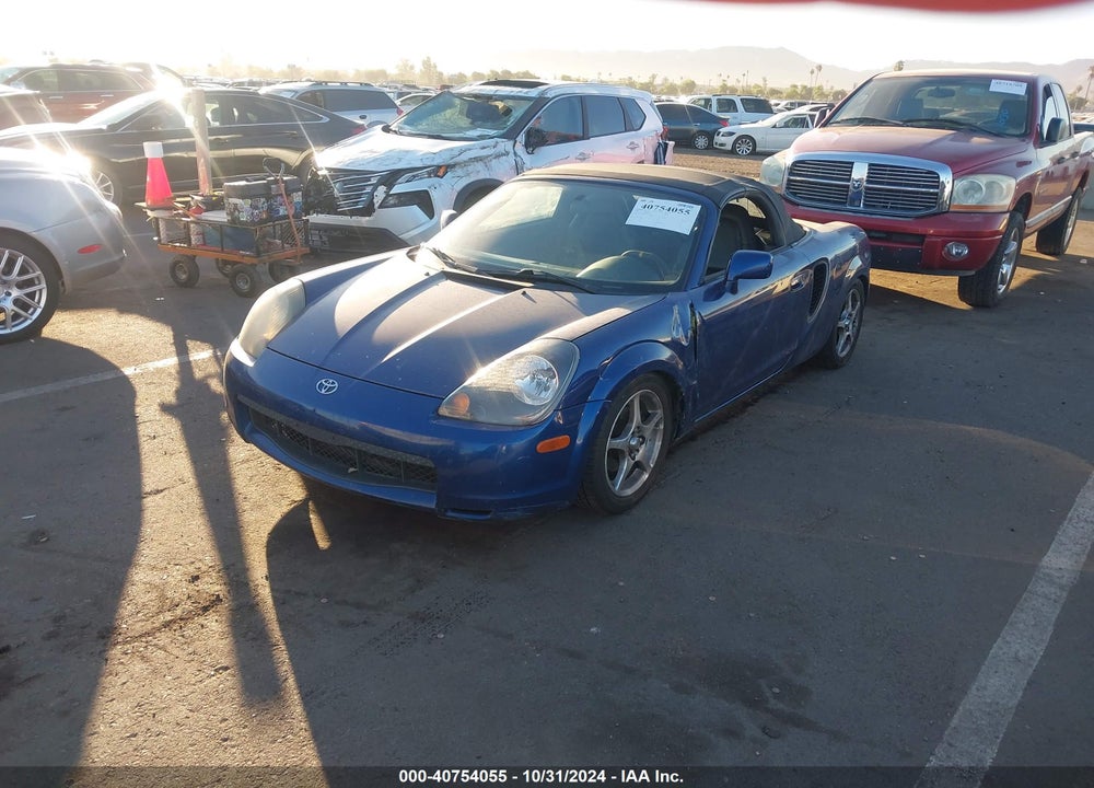 2002 TOYOTA MR2 SPYDER VIN: JTDFR320920046377