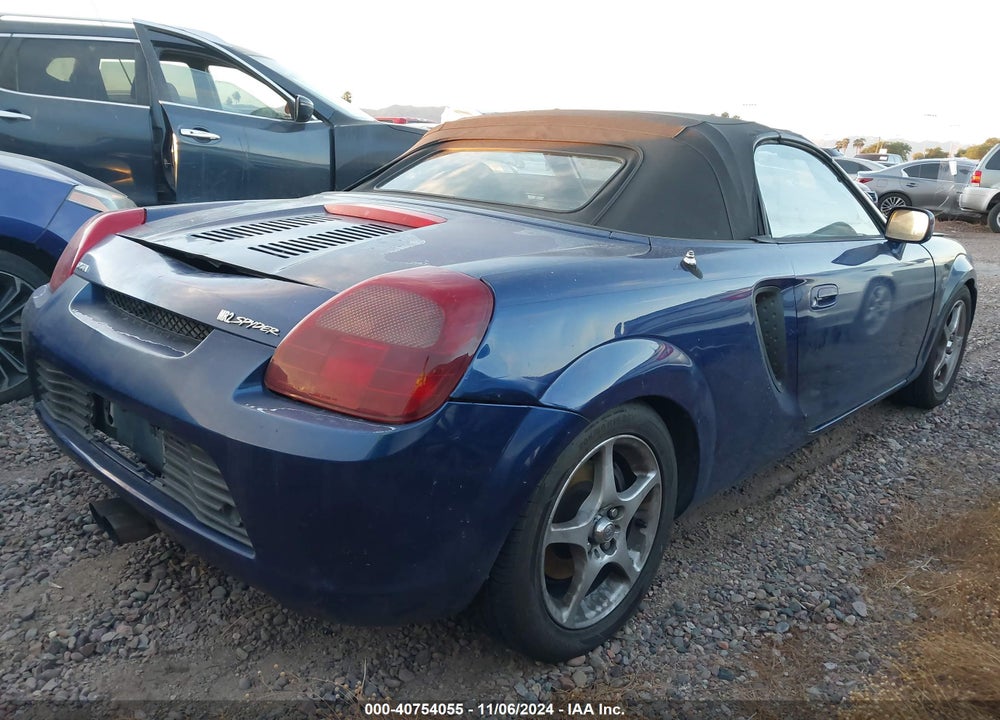 2002 TOYOTA MR2 SPYDER VIN: JTDFR320920046377