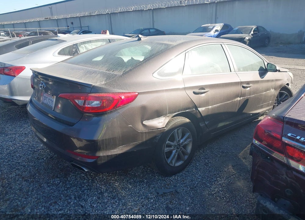 2016 HYUNDAI SONATA SE VIN: 5NPE24AF0GH260714