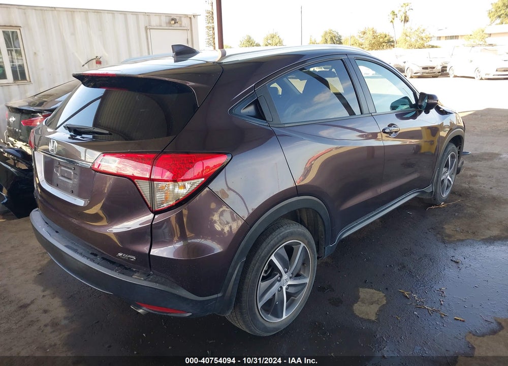 2022 HONDA HR-V AWD EX VIN: 3CZRU6H55NM723355