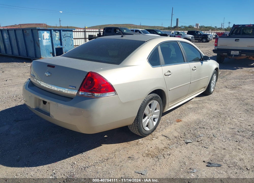 2011 CHEVROLET IMPALA LS VIN: 2G1WA5EK7B1334265