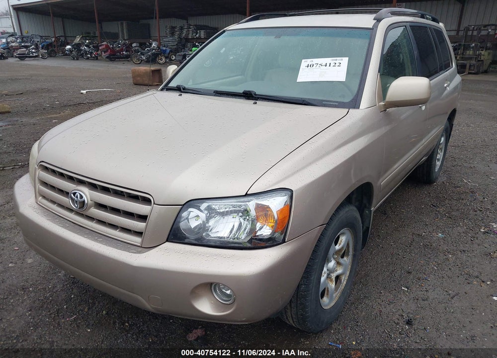 2007 TOYOTA HIGHLANDER VIN: JTEGD21A570166879