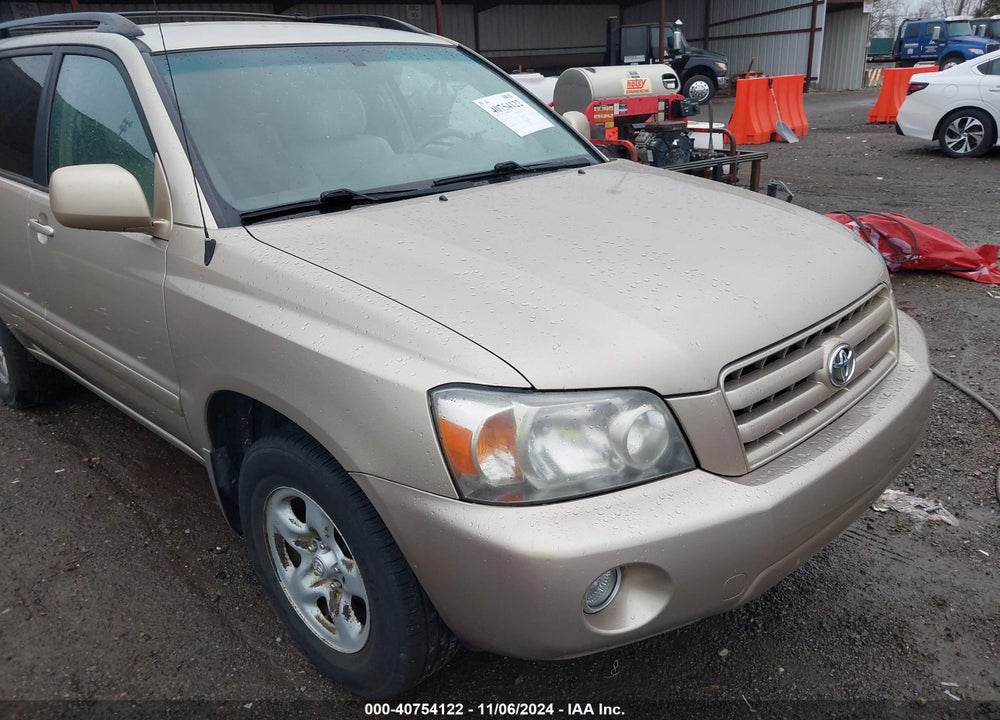 2007 TOYOTA HIGHLANDER VIN: JTEGD21A570166879