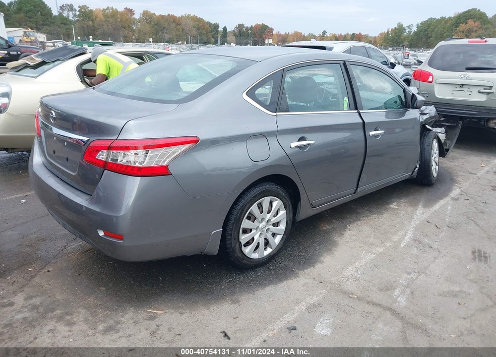 2015 NISSAN SENTRA S VIN: 3N1AB7AP7FY371399