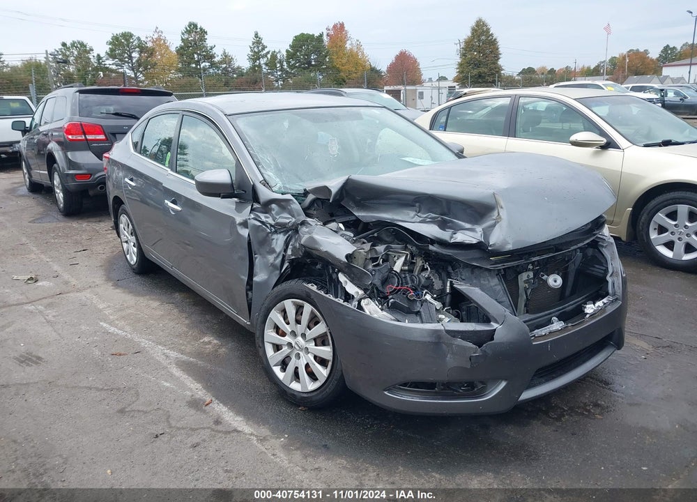 2015 NISSAN SENTRA S VIN: 3N1AB7AP7FY371399