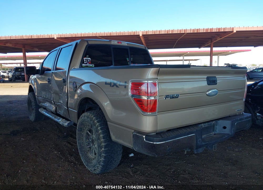 2011 FORD F-150 XLT VIN: 1FTFW1EFXBKD91791