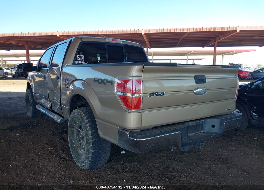 2011 FORD F-150 XLT VIN: 1FTFW1EFXBKD91791