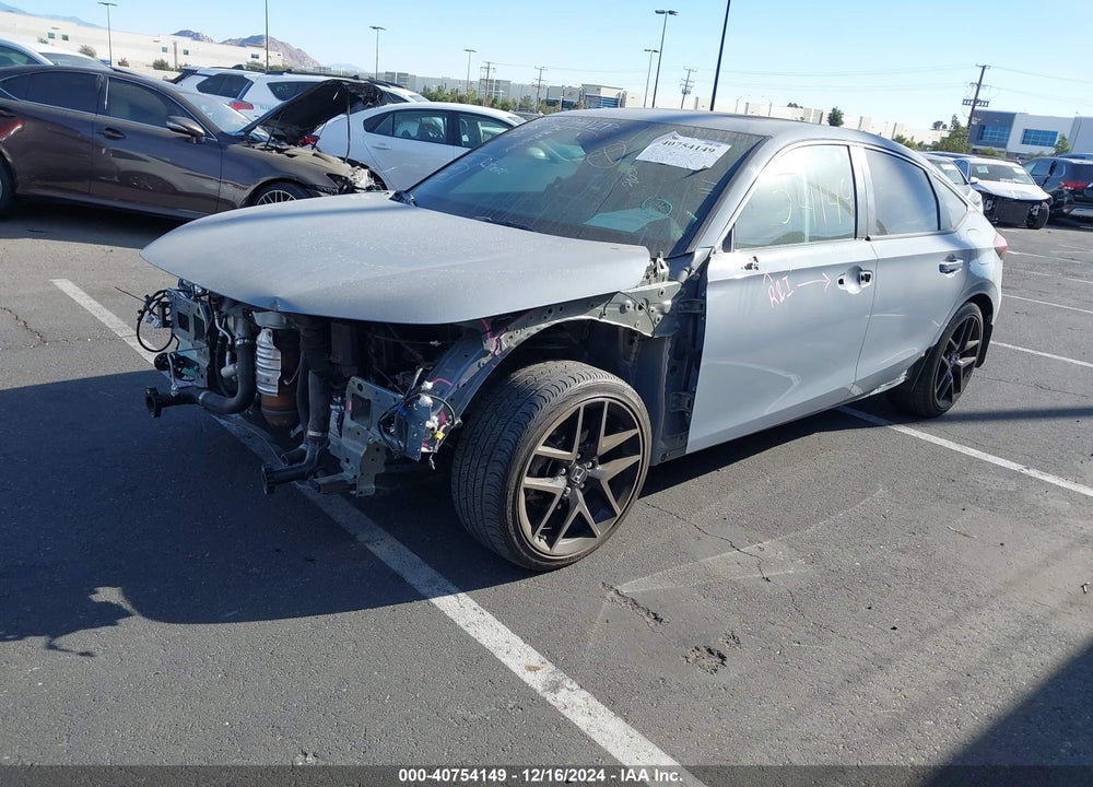 2022 HONDA CIVIC SPORT TOURING VIN: 19XFL1H80NE014755
