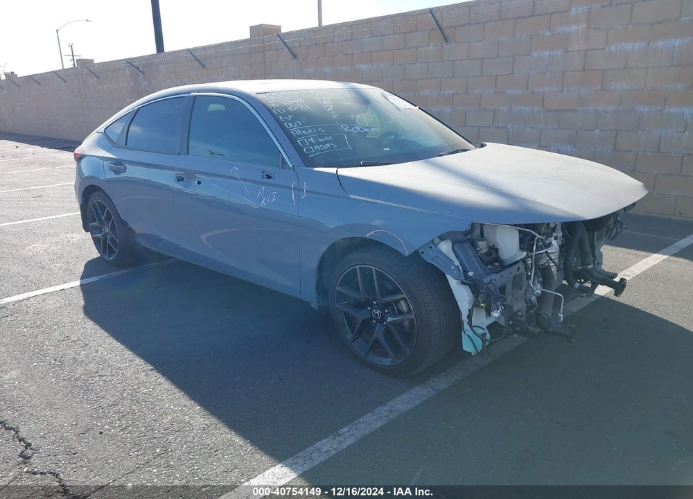 2022 HONDA CIVIC SPORT TOURING VIN: 19XFL1H80NE014755