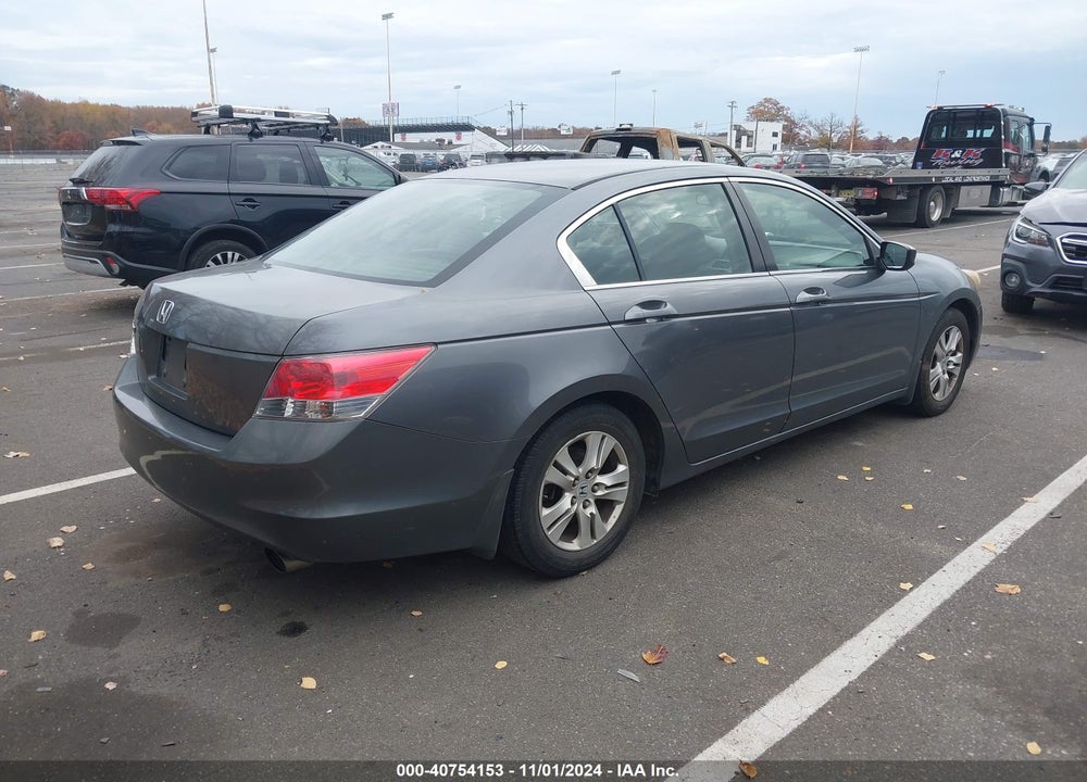 2009 HONDA ACCORD 2.4 LX-P VIN: JHMCP26449C005422