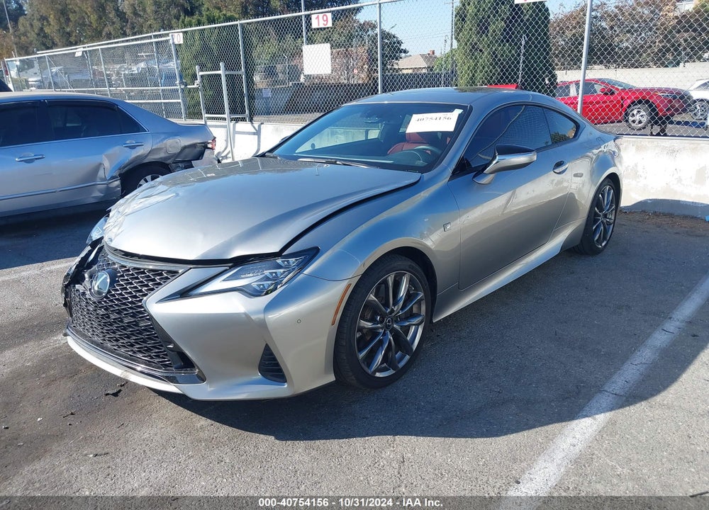 2021 LEXUS RC 350 F-SPORT VIN: JTHGZ5BC7M5024571