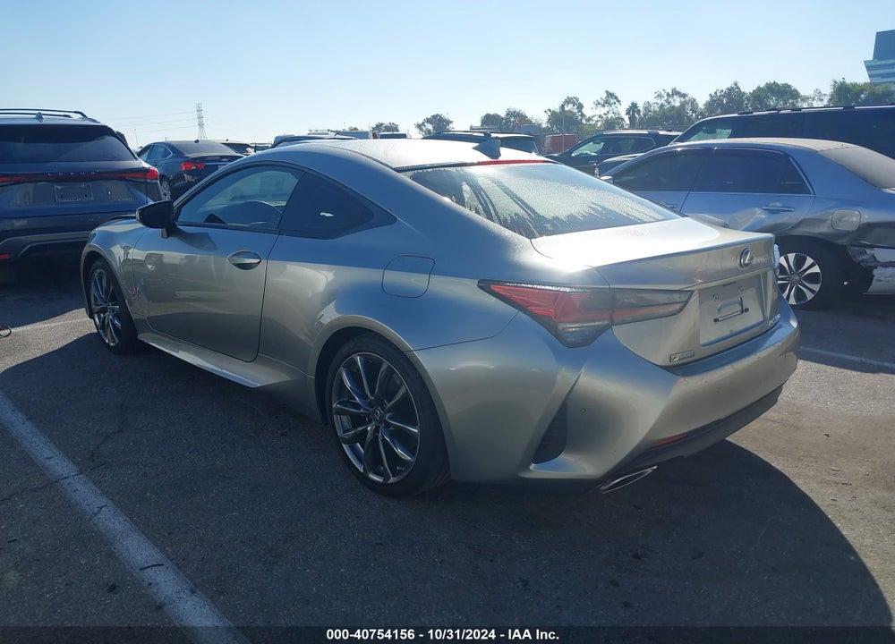 2021 LEXUS RC 350 F-SPORT VIN: JTHGZ5BC7M5024571