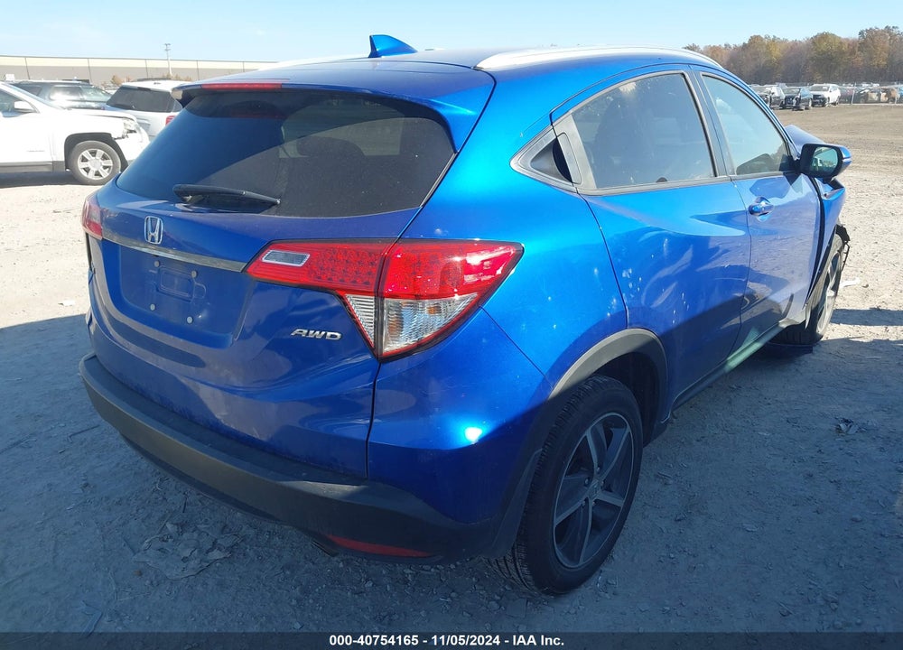 2022 HONDA HR-V AWD EX VIN: 3CZRU6H51NM773301
