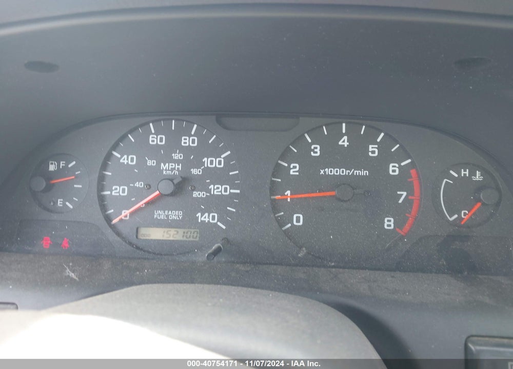 2000 NISSAN ALTIMA GLE/GXE/SE/XE VIN: 1N4DL01D5YC147862