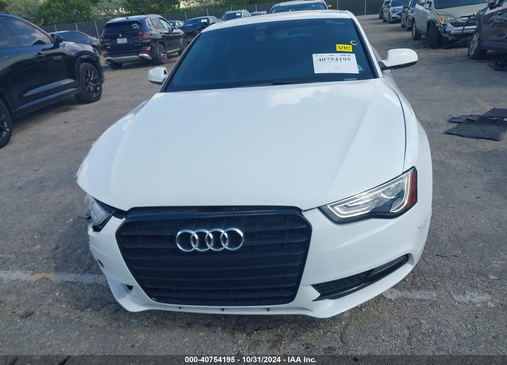 2014 AUDI A5 2.0T PREMIUM VIN: WAULFAFR2EA026721