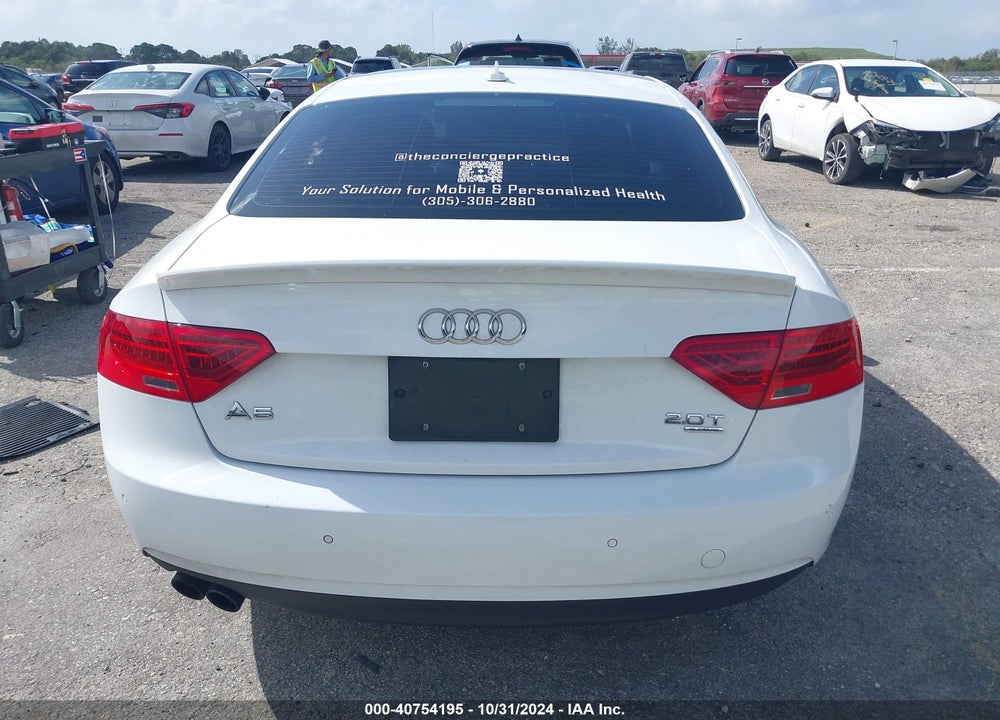 2014 AUDI A5 2.0T PREMIUM VIN: WAULFAFR2EA026721