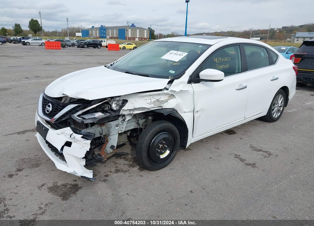 2017 NISSAN SENTRA SV VIN: 3N1AB7AP0HY399189