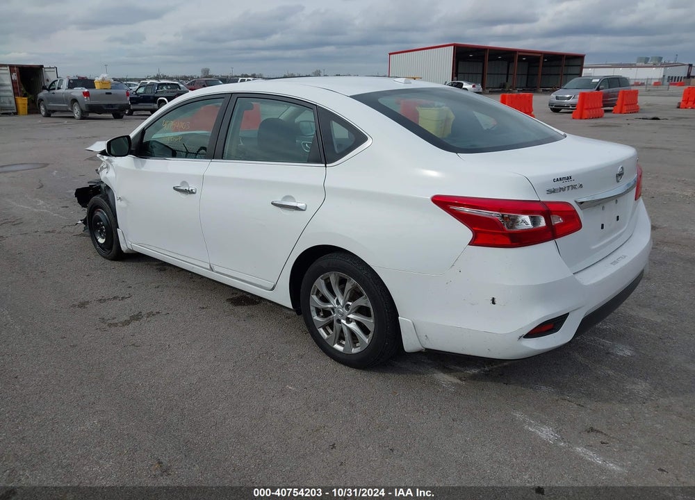 2017 NISSAN SENTRA SV VIN: 3N1AB7AP0HY399189