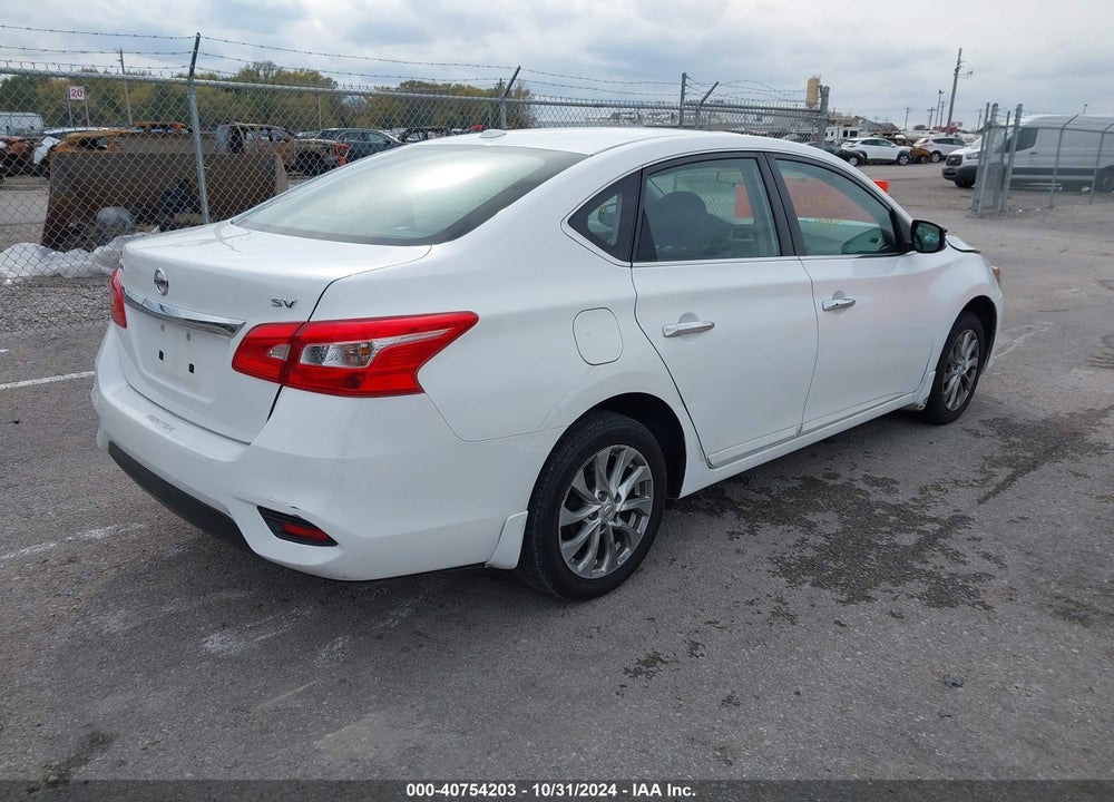 2017 NISSAN SENTRA SV VIN: 3N1AB7AP0HY399189