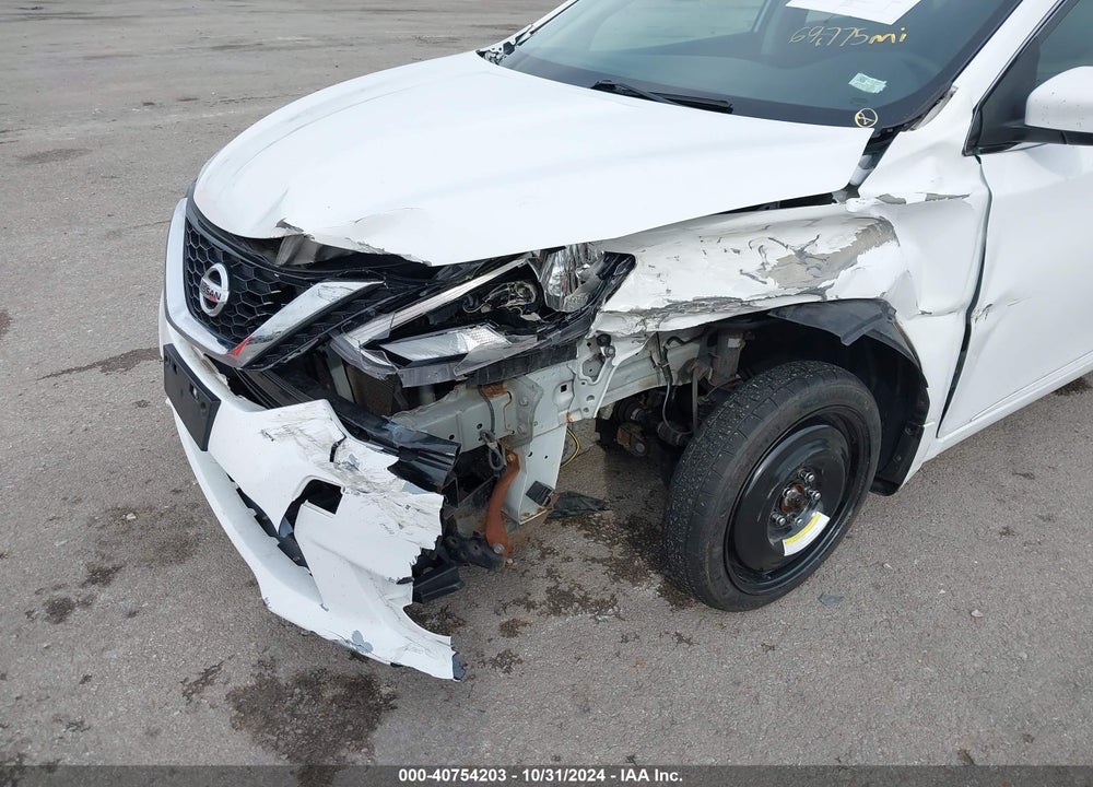 2017 NISSAN SENTRA SV VIN: 3N1AB7AP0HY399189
