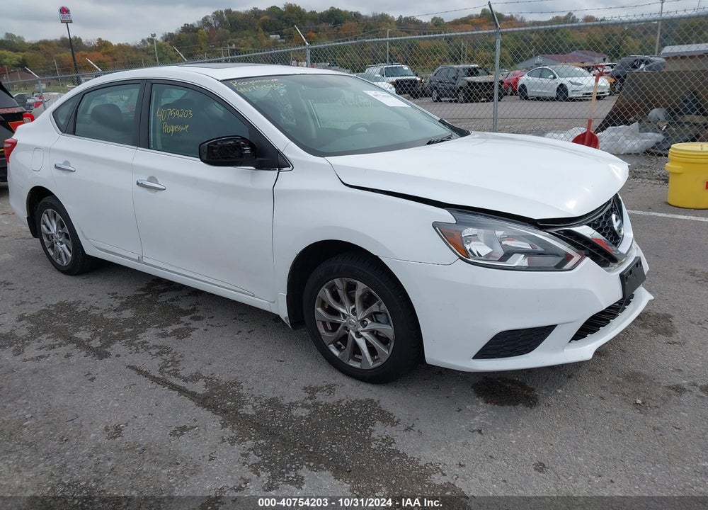 2017 NISSAN SENTRA SV VIN: 3N1AB7AP0HY399189