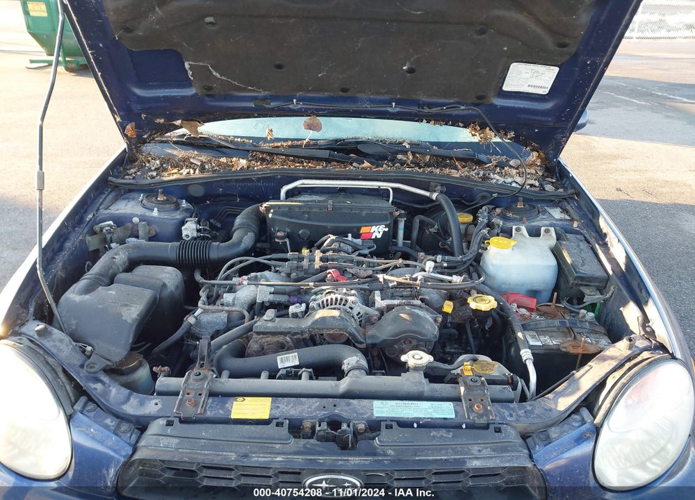 2002 SUBARU IMPREZA 2.5RS VIN: JF1GD67502H513623