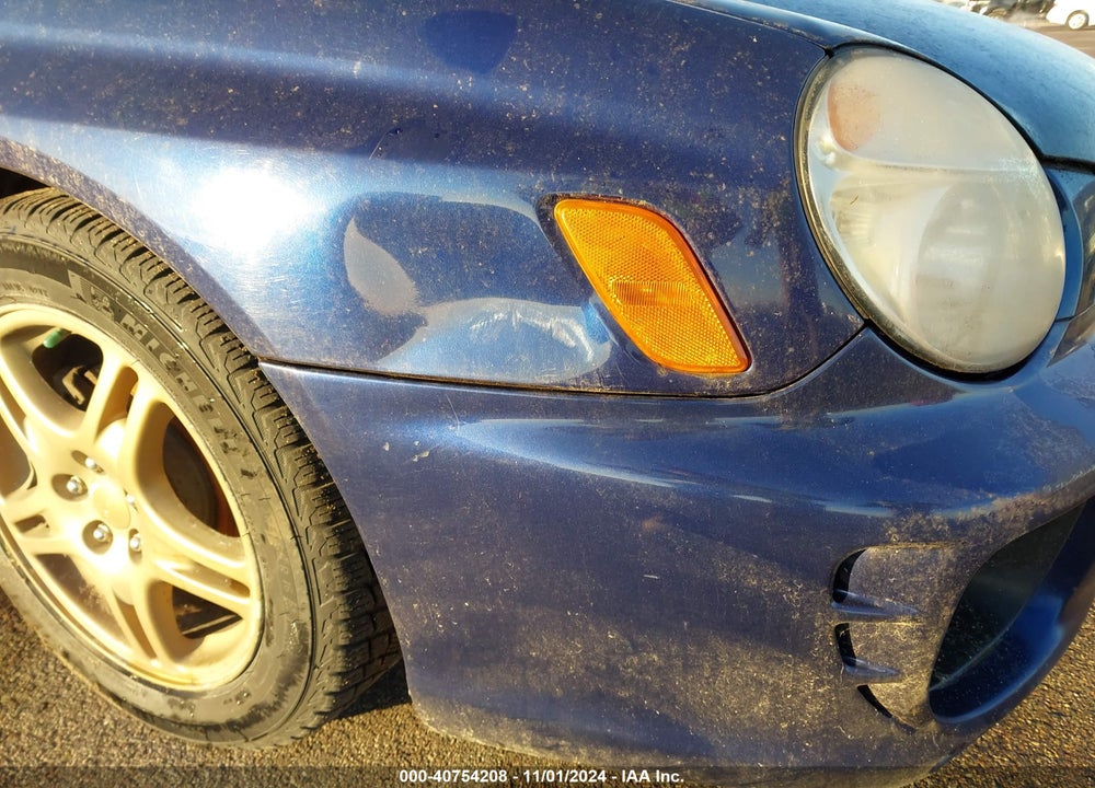 2002 SUBARU IMPREZA 2.5RS VIN: JF1GD67502H513623