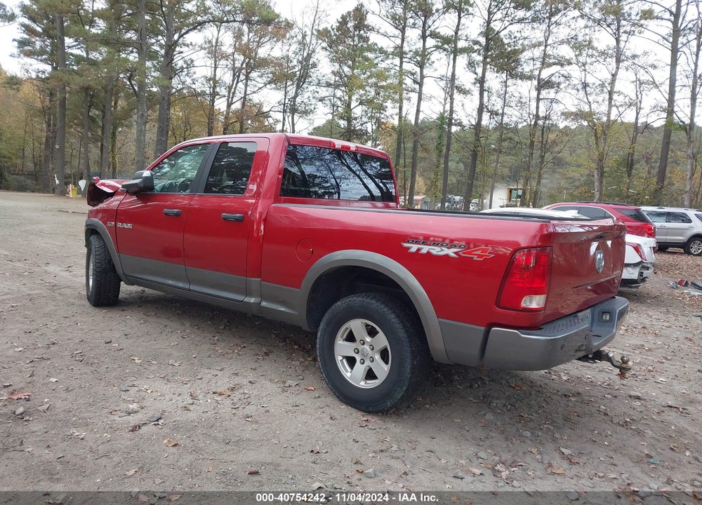 2010 DODGE RAM 1500 SLT/SPORT/TRX VIN: 1D7RV1GT9AS152871