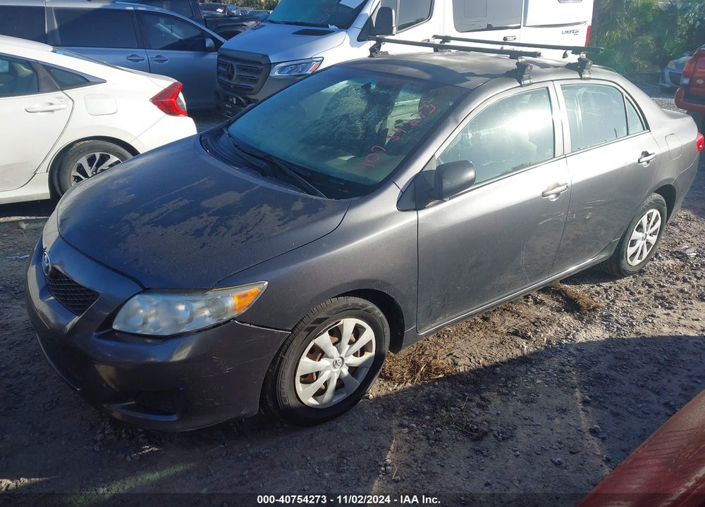 2009 TOYOTA COROLLA LE VIN: JTDBL40E599029487