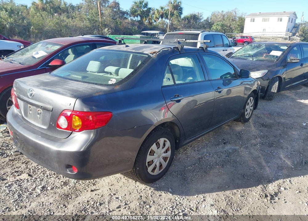 2009 TOYOTA COROLLA LE VIN: JTDBL40E599029487