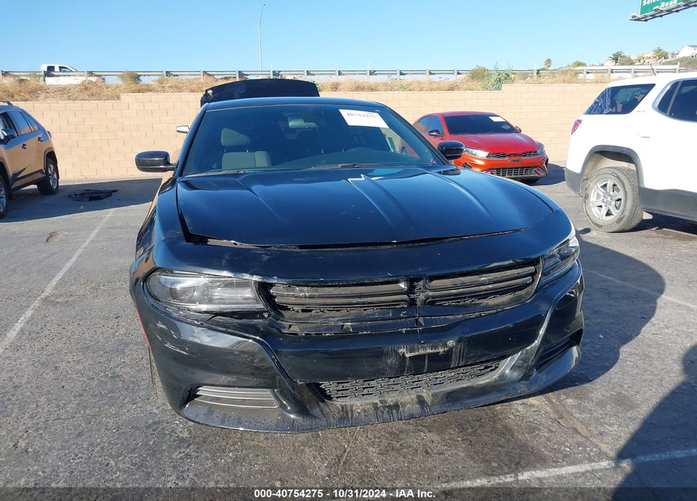 2019 DODGE CHARGER SXT RWD VIN: 2C3CDXBG7KH636356
