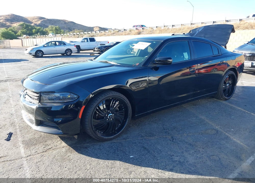 2019 DODGE CHARGER SXT RWD VIN: 2C3CDXBG7KH636356