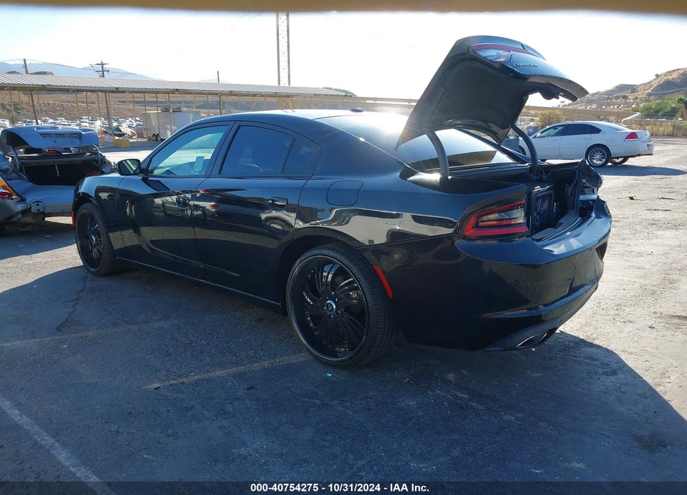 2019 DODGE CHARGER SXT RWD VIN: 2C3CDXBG7KH636356