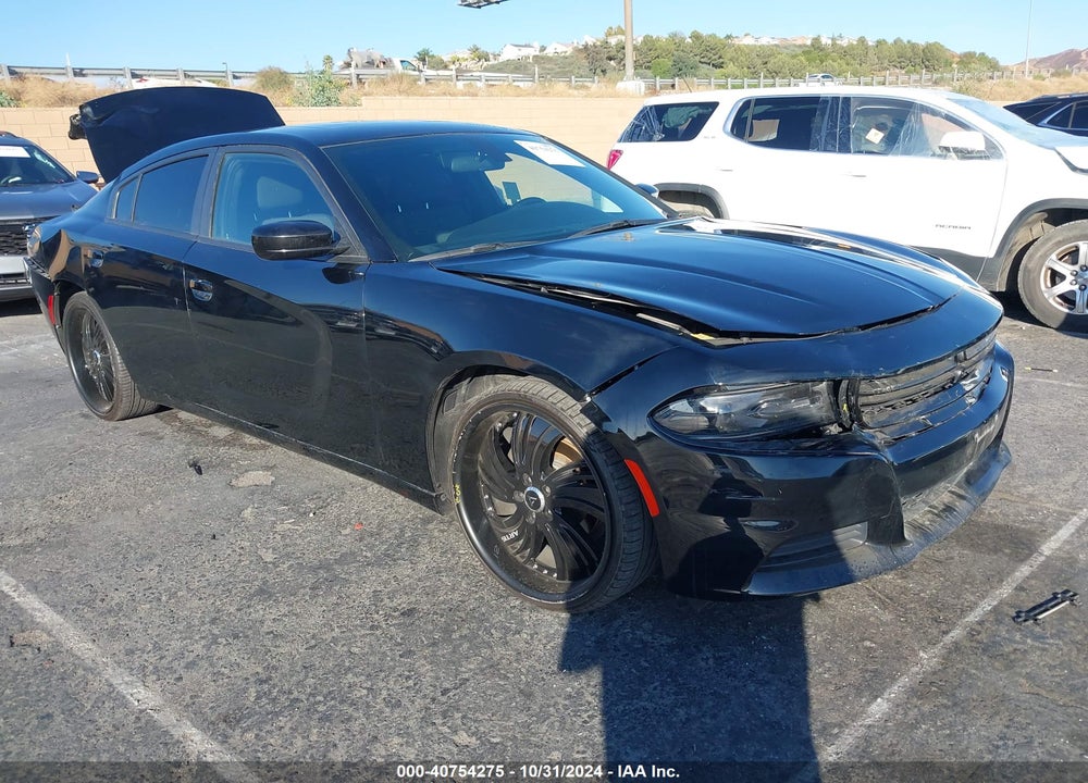 2019 DODGE CHARGER SXT RWD VIN: 2C3CDXBG7KH636356