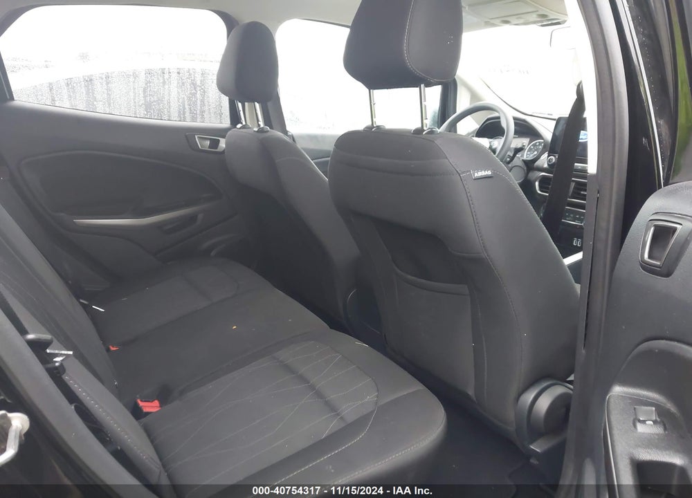 2022 FORD ECOSPORT SE VIN: MAJ6S3GL0NC475410