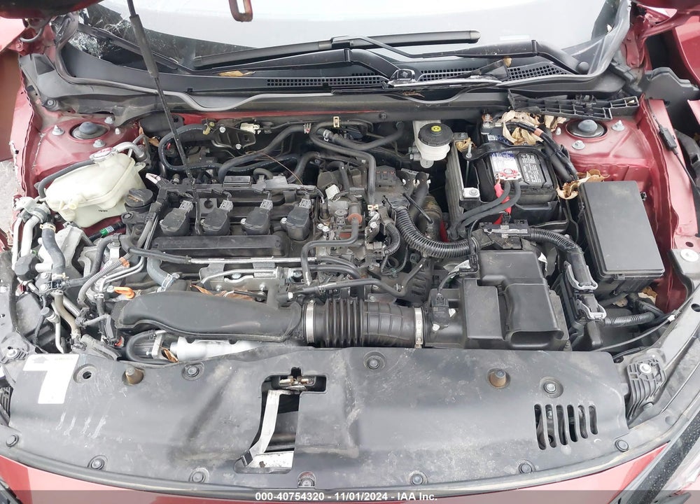 2021 HONDA CIVIC EX-L VIN: 2HGFC1F79MH705622